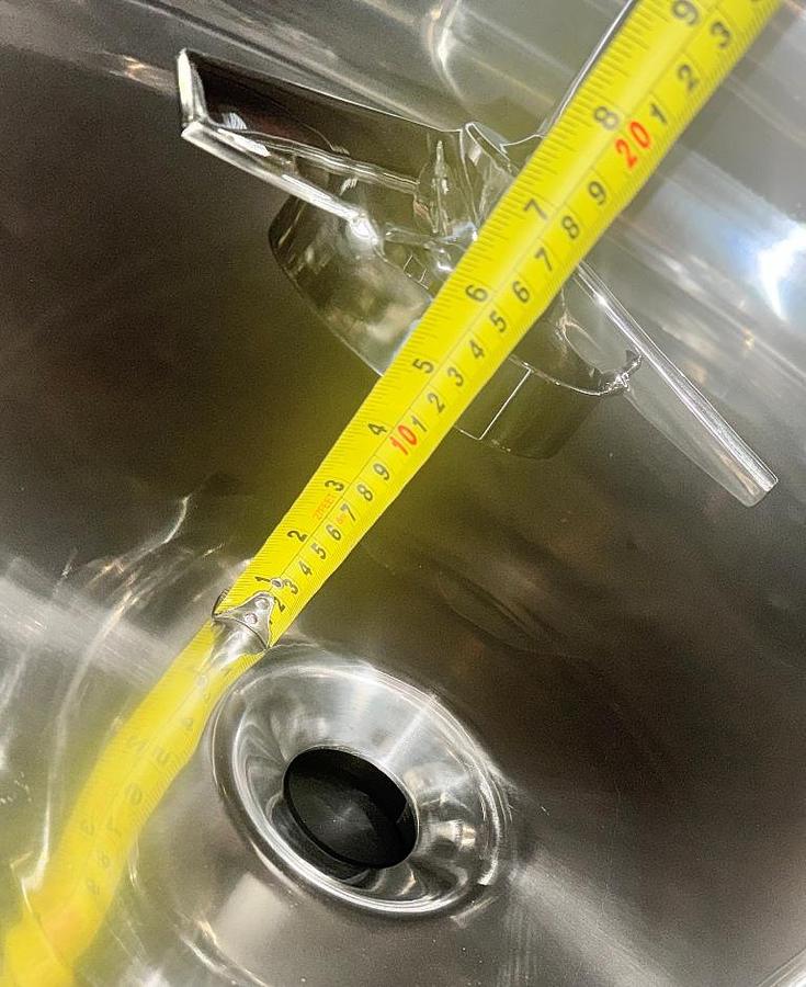 Used Reactor, 65 Gallon (250 Liters), Stainless Steel, Jacketed, 45 PSI Internal, Lightnin Agitated #S745434
