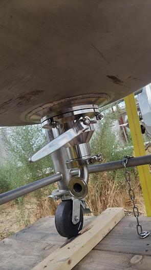 Used Reactor, 110 Gallon, Stainless Steel, Jacketed, 150 PSI, Lee Industries #S745277