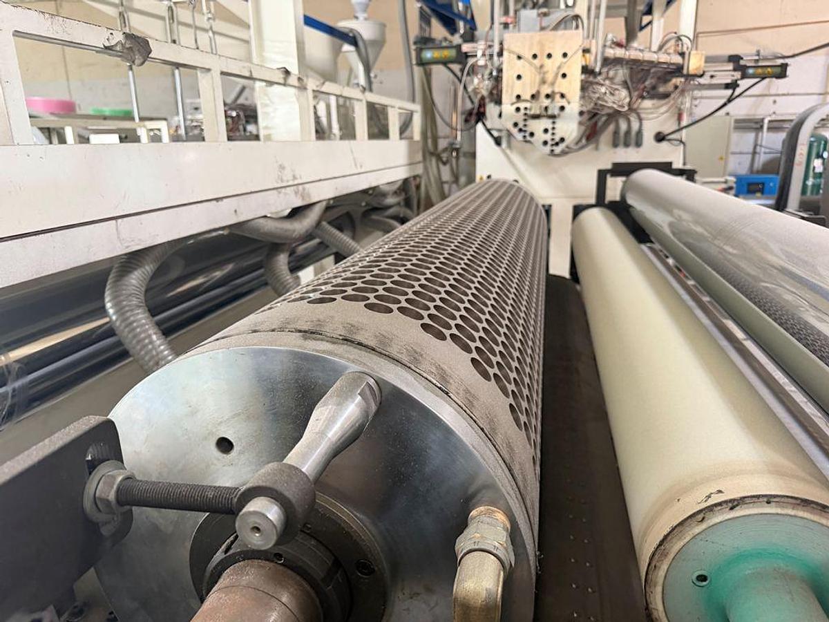 Used Extruder, Bubble Wrap System, 3-Layer, 72" wide, #5991826