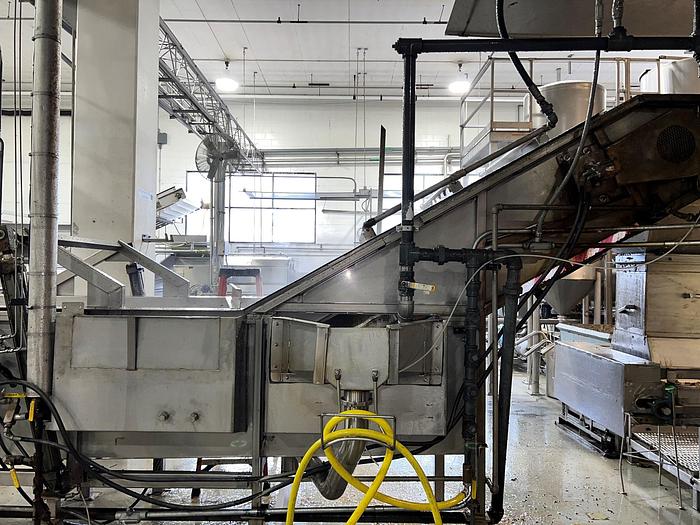 Used Fruit Washer, Lyco, Floodwasher, Receiving, Washing, Chopping - #4494882