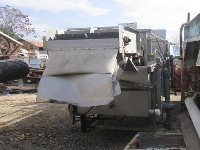 Used Washer, Fruit, Heliare, Stainless Steel, Model 98013, Conveyor #5991318