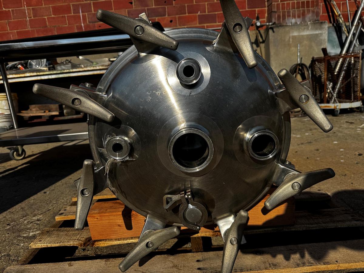 Used Tank, 15 Gallon, Stainless Steel, 50 PSI, Feldmeier, FV, #5991511