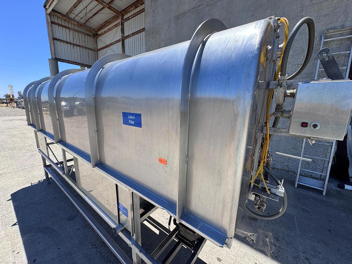 Used Filler, Liquid, Can/Bottle, Solbern LFF-103, Stainless Steel, 1,400 CPM, #5991709