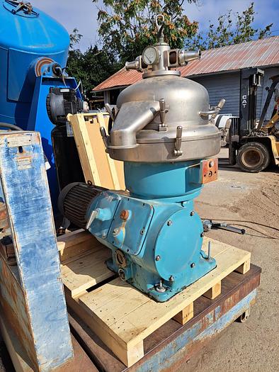 Used Centrifuge, Disc, Auto, Alfa Laval, BRPX207SGP74C60, #S734413