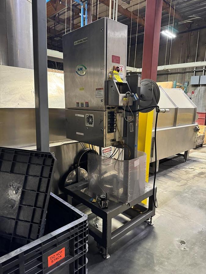 Used Canning Line, 400 BPM Class, Solbern / Angelus / Filtec / Signode, Stainless Steel, #5991611