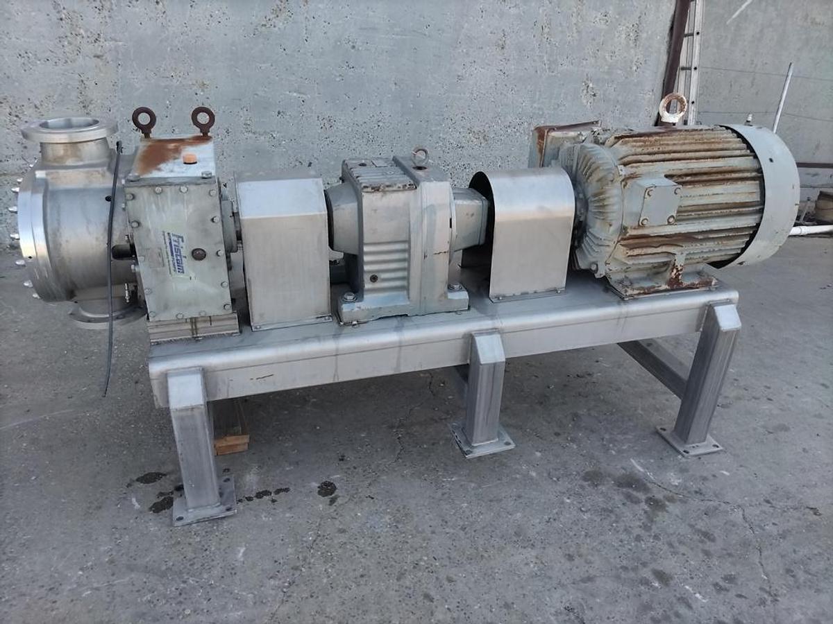Used Pump, Positive, Fristam FKL 600, 125HP, 6" In/Out, Flanged, #5991932