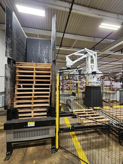 Used Palletizer, Arpac ARBOT-1000, Stretch Wrapper, Automatic. 