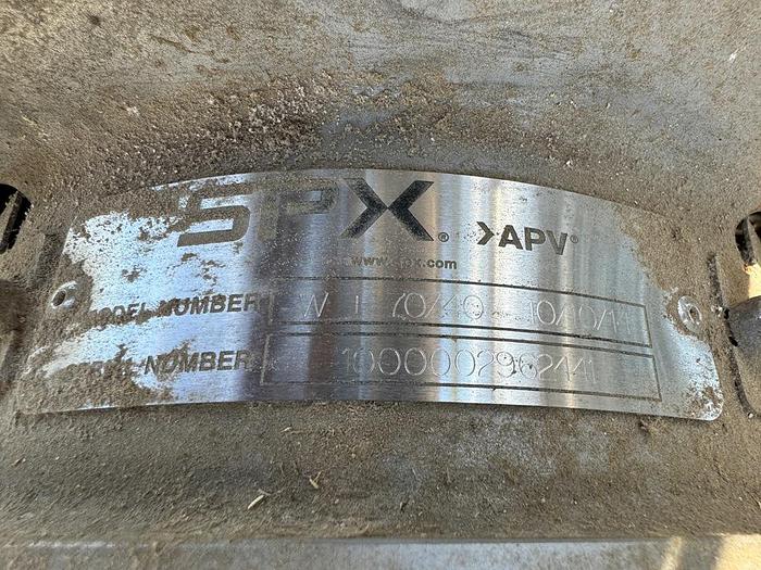 Used Heat Exchanger, Shell & Tube, 500 SF, Stainless, Vacuum, #5991130