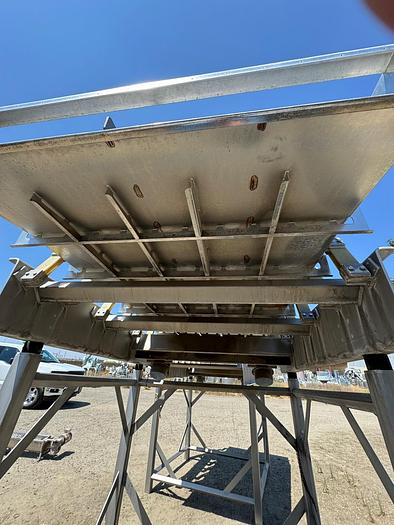 Used Feeder, Vibratory, 46" x 7-1/2', Stainless Steel, Best, #5861444