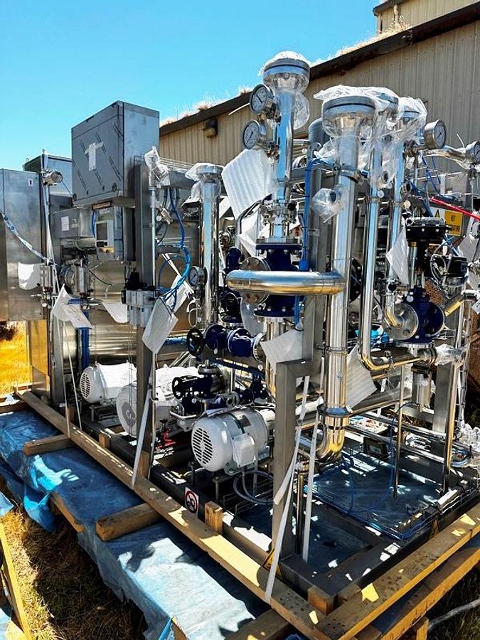 Unused Pasteurizer System, Sugar, Alfa Laval, PHE Type, 66 GPM, 316 Stainless Steel, #5991412