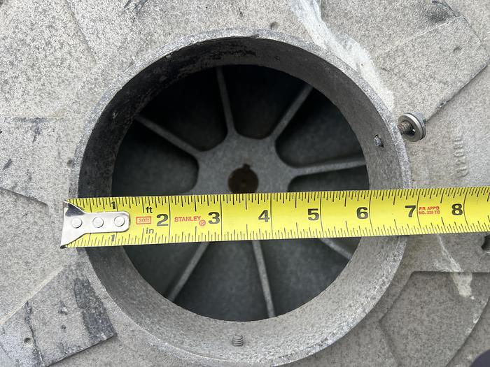 Used Blower, 3 HP, Centrifugal, Siemens, S/st #C742099