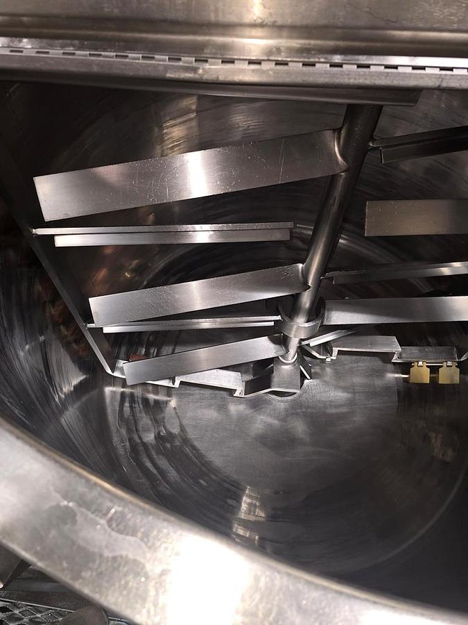 Used Kettle, 1,000 Gallon, Lee, Double Motion Agitation, Jacketed #5991257