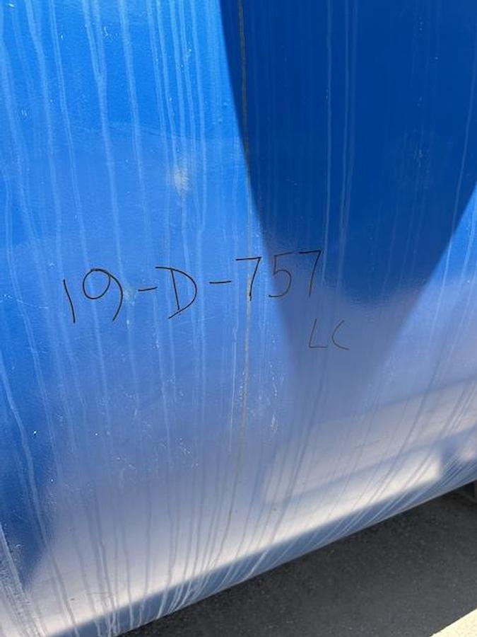 Used Reactor, 20,000 Gallon, 304L Stainless Steel, Equipromex, Vertical, Continuous Bleacher, 50 PSI/FV, 316L SS Coil, Agitated, Unused, #5991586