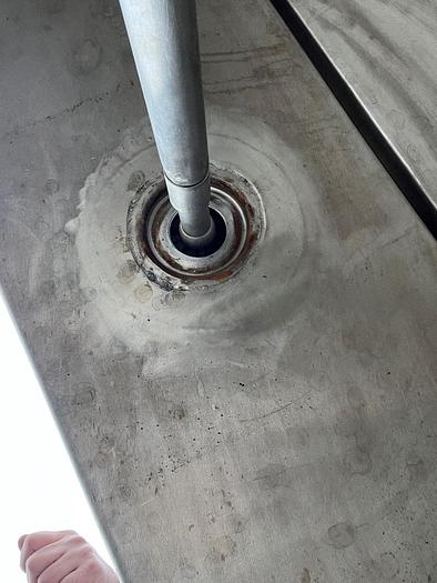 Used Stainless Steel 175-Gallon Jacketed and Agitated Processor Tank #S744976