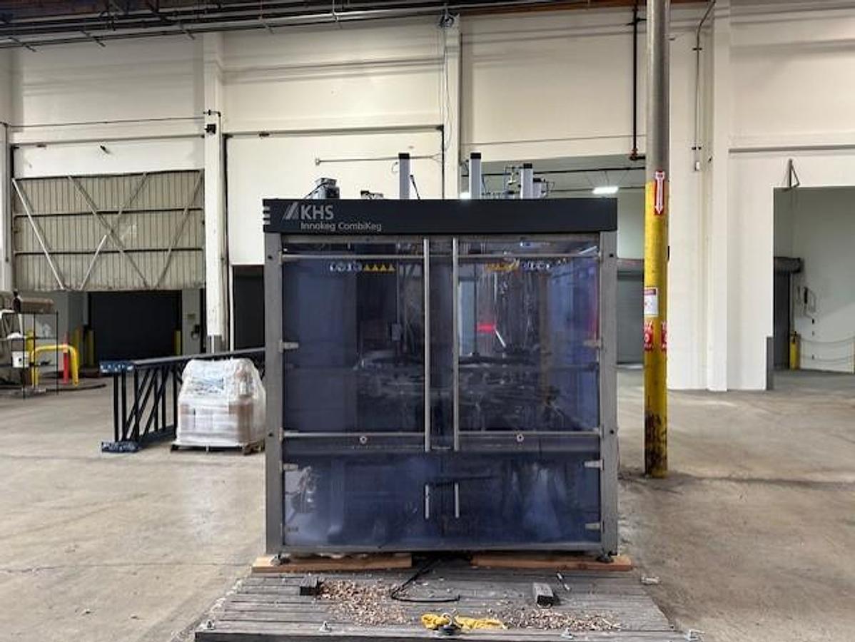 Used Keg Filling Line, Washer, KHS Innokeg CombiKeg R5 DFC, 75–85 Kegs/Hour, #5991599