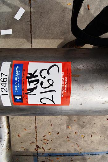 Used Tank, 1,700 Gallon, 316 Stainless Steel, Jacketed, Double Agitation, #5990995