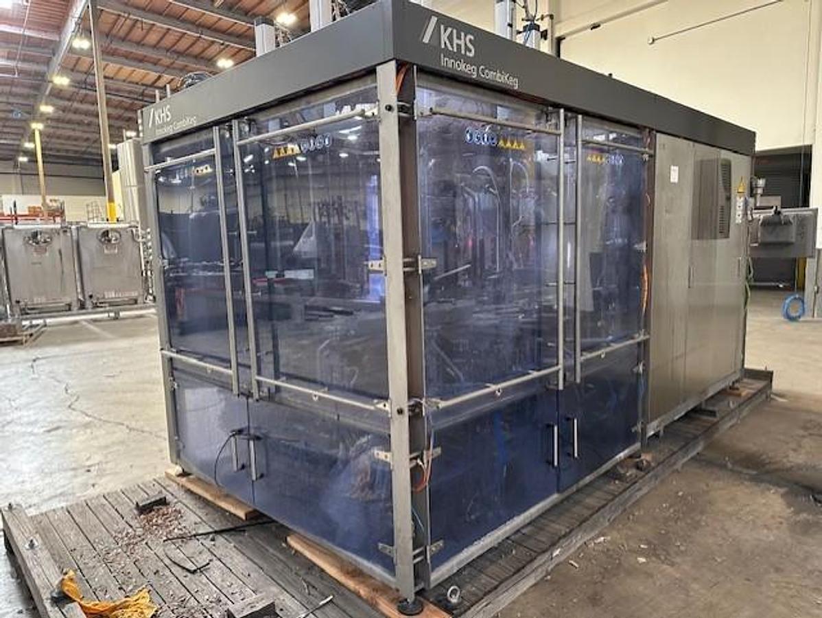 Used Keg Filling Line, Washer, KHS Innokeg CombiKeg R5 DFC, 75–85 Kegs/Hour, #5991599