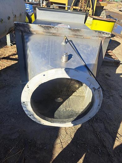 Used Dumper, Bag, 304 Stainless Steel, Shick, 30"x30"x 23", High Bottom Cone #5991163