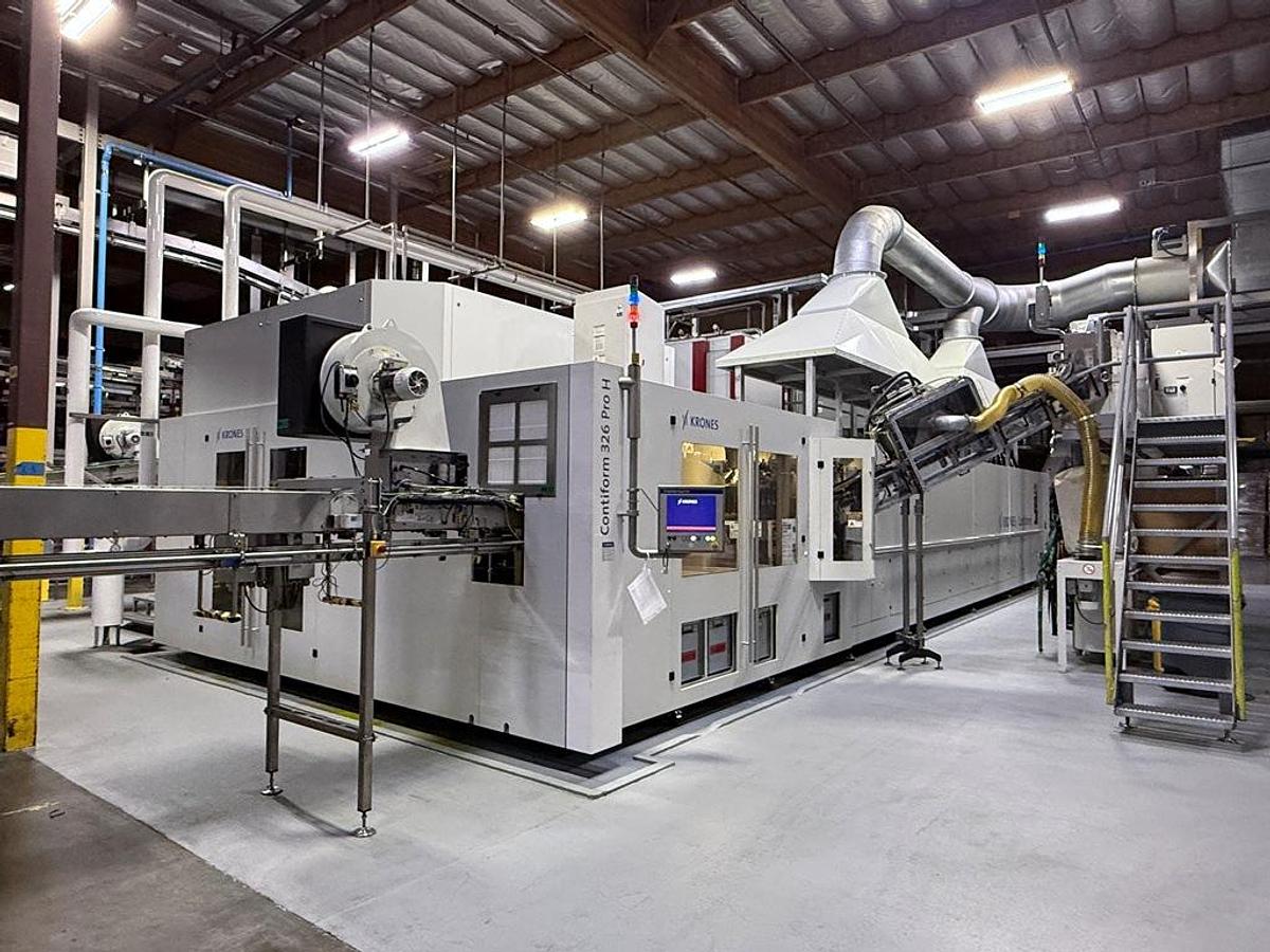 Used Blow Mold System, 26-Cavity, Krones Contiform 326 Pro H, 2017, with Preform Sorter & Vision System, #5991613