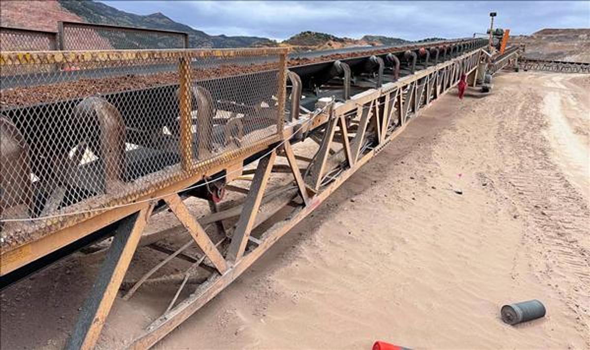 Used Conveyor, Belt, 115' L Grasshopper Conveyors in 36" and 42" Width, Offered in Multiples of 6 Conveyors, NOT Individually #5991382