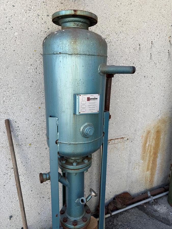 Used Boiler, 350 HP, 250 PSI, Superior, Firetube, Package System, #5991552