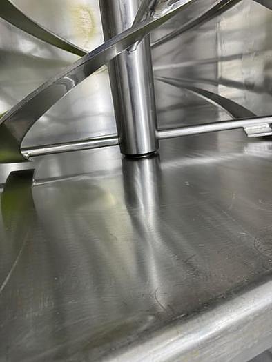 Used Mixer, Ribbon, Approx. 100 CF, Stainless Steel, Hayes & Stolz, 30 HP