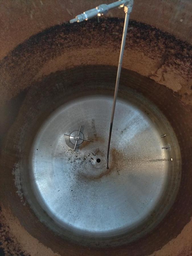 Used Tank, 1,000 Gallon, Jacketed, Insulated, Bottom Agitated, Stainless Steel, #5991479
