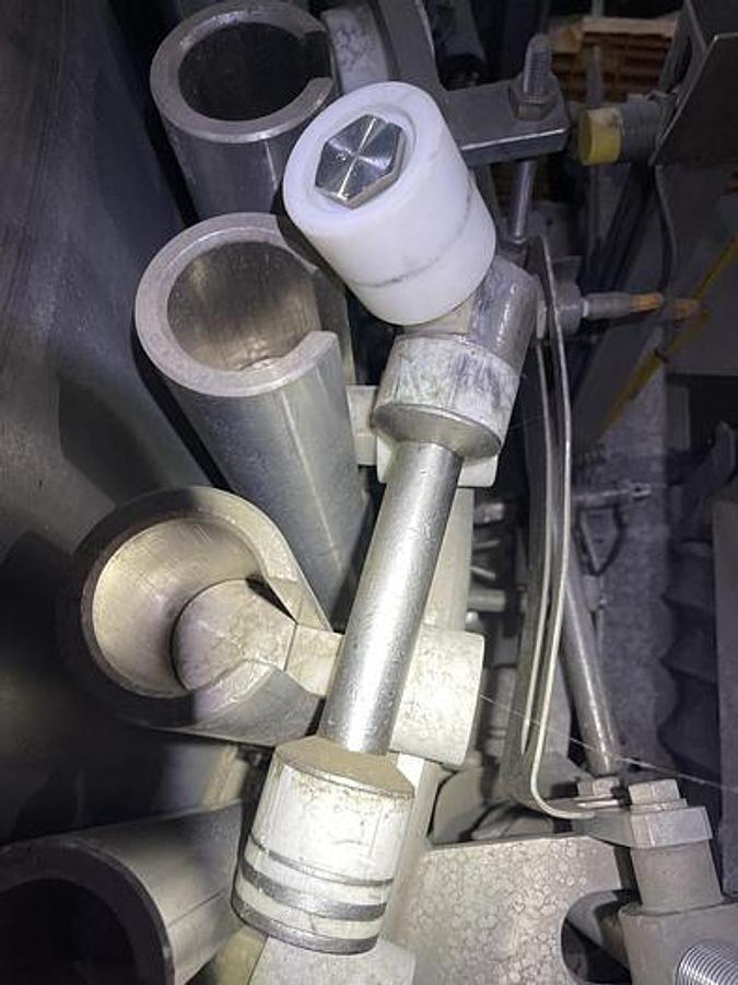 Used Filler, Piston, 40-Head, Rotary Piston Filler, Zacmi , Model 0295/40/3, #5991916