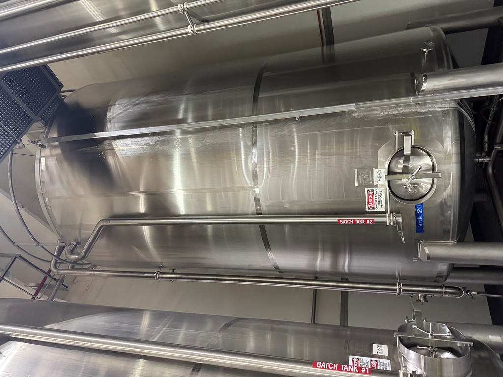 Used Tank, 10,000 Gallon, Watson Metal Masters, Agitated, Stainless Steel, Insulated, Qty 3, #5991624