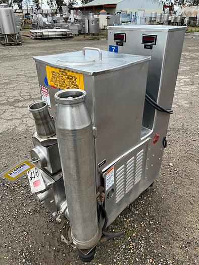 Used Feeder, Screw, 4" x 20", S/st, APV Crepaco, Model S430, Fruit Feeder #S744990