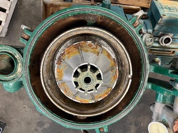 Used Centrifuge, Disc, Batch, Solid Wall, Alfa Laval, MAB-206 7.5 HP, #S736637