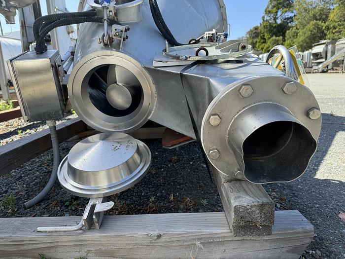 Used Mixer, Nauta, 50 CF, Stainless Steel, 8' Diameter #S744844