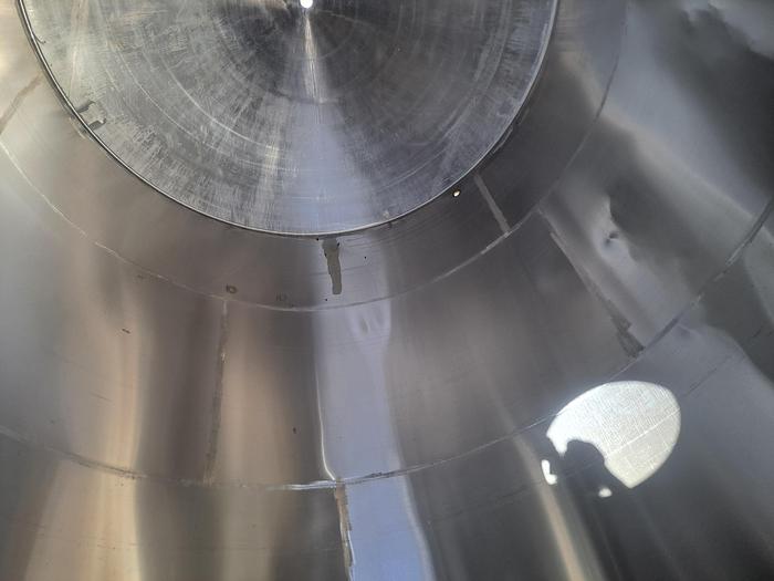 Used Tank, 6,000 Gallon, 304 Stainless Steel, 10' x 10'6", Dish Bottom, #5991367