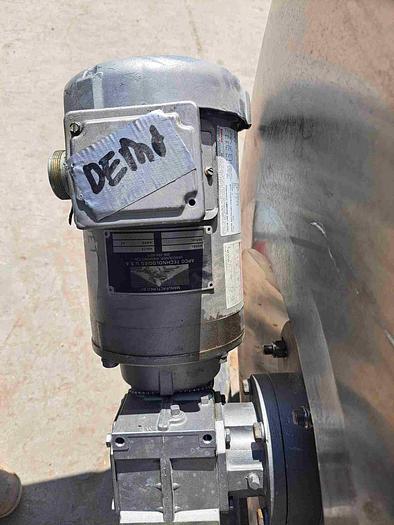 Used Reactor, 925 Gallon (3,500 Liter), Stainless Steel, Precision Stainless, Jacketed, 50 PSI Internal #S745200