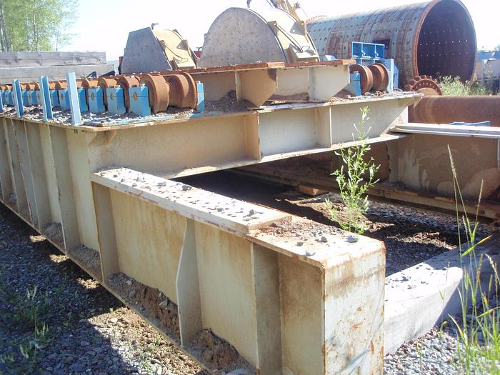 Used Feeder, Apron, 55" X 45', FAM, Hydraulic, Heavy Duty, #S738504