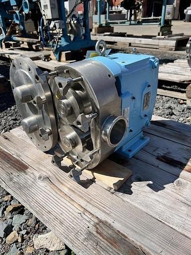 Used Pump, Positive, Waukesha, Model 130, 3" In/Out, Stainless Steel #S745410
