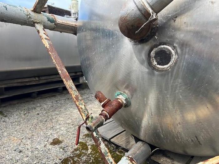 Used Kettle, 400 Gallon, 316 S/st, Jkt, Coils, #S741586