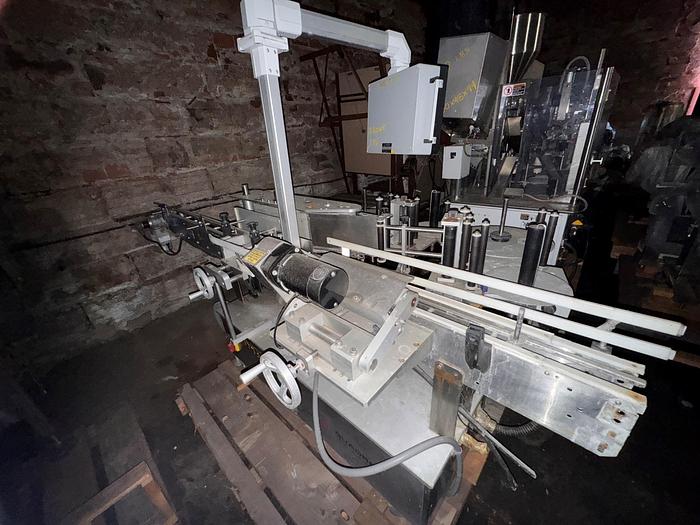 Used Labeler, Pressure Sensitive, Quadrel, Versaline, Wrap, #S744339