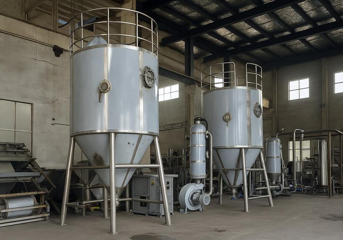 Used Dryer, Spray, High-Speed Centrifugal Spray Dryer, 30 kg/h Evaporation Capacity, KODI LPG-30, #5991737