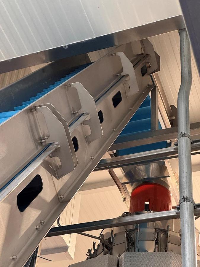 Used Filling Line, Bag, Ishida Double Drop Scale, Dual Triangle Baggers, Elevator, #5991855