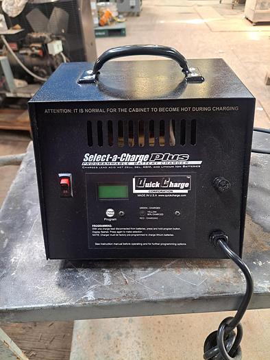 Used Charger, Battery, Mdl SCP2440, Quick Charge, Portable, #S742869