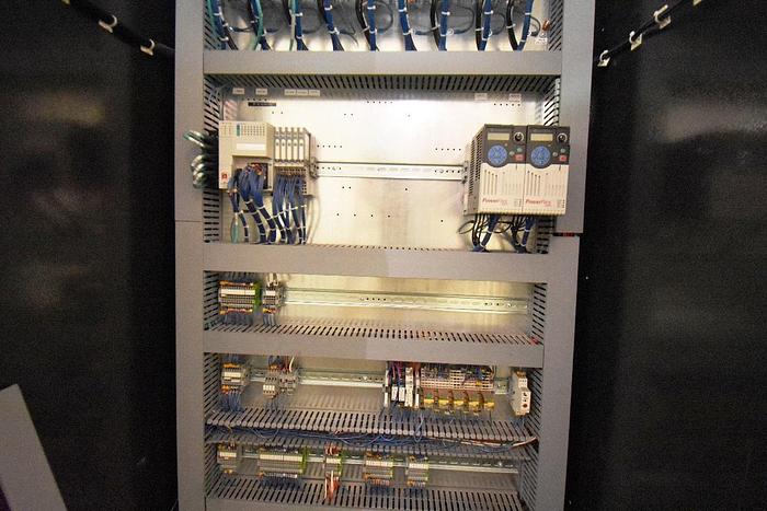 Used Wrapper, Pallet, Wulftec, WCA-SMART, Powered Roller Conveyor, #5991045