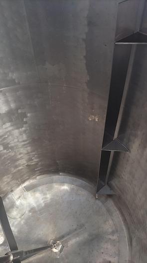 Used Tank, 850 Gallon, Stainless Steel, Jacketed, Agitated, CE Howard - #