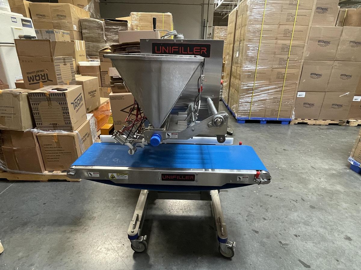 Used Depositor, Unifiller MultiStation Servo Depositor, 6 Nozzle, #5991723