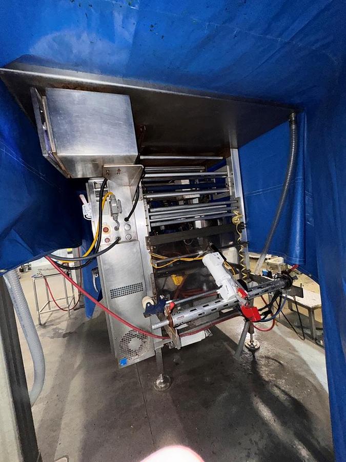Used Filling Line, Bag, Ishida Combination Scale, Bosch SV 3800 Bagger, Elevator, Produce, #5991861