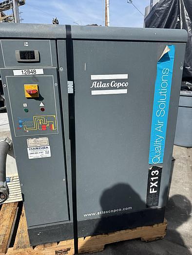 Used Compressor, Air Dryer, FX13, 460V, Atlas Copco, Refrigerated, #5991332