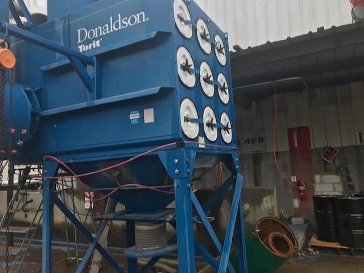 Used Dust Collector, Donaldson Torit DFE3-18, 15,000 CFM, Downflo-Evolution, #5991654