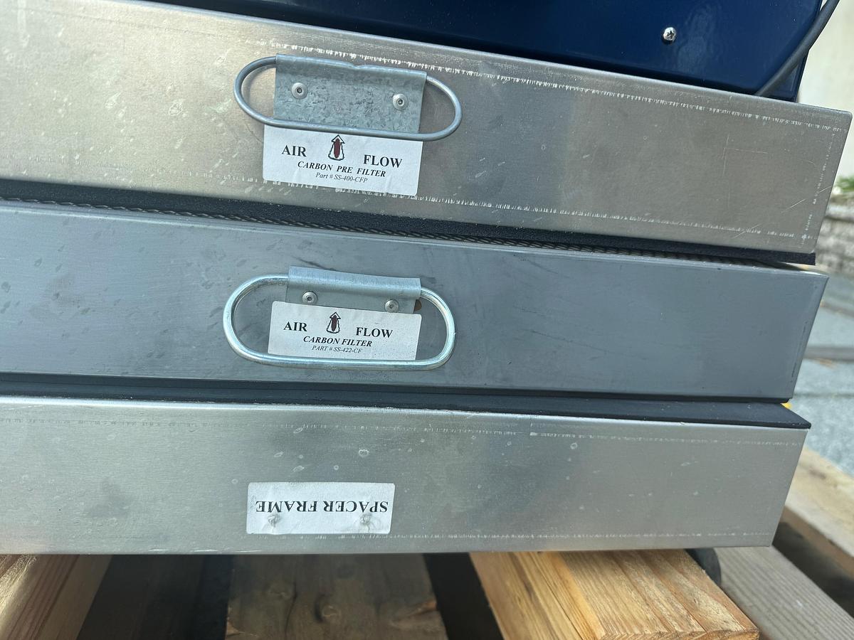 Used Dust Collector, Fume Extractor, Portable, Sentry Air Systems, SAS Model 550, #5991655