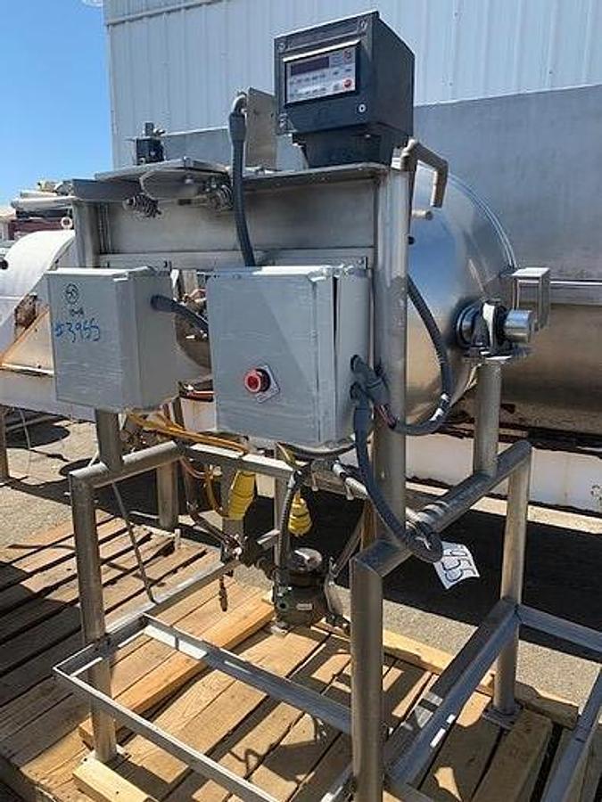 Used Kettle, 70 Gallon, Jacketed, Stainless Steel, Tilting, Burkhard, #5991935