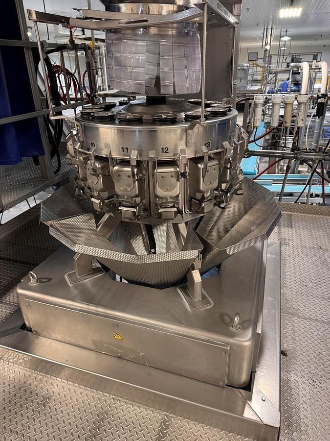 Used Filling Line, Bag, Ishida Combination Scale, Bosch Bagger, Elevator, Produce, #5991854